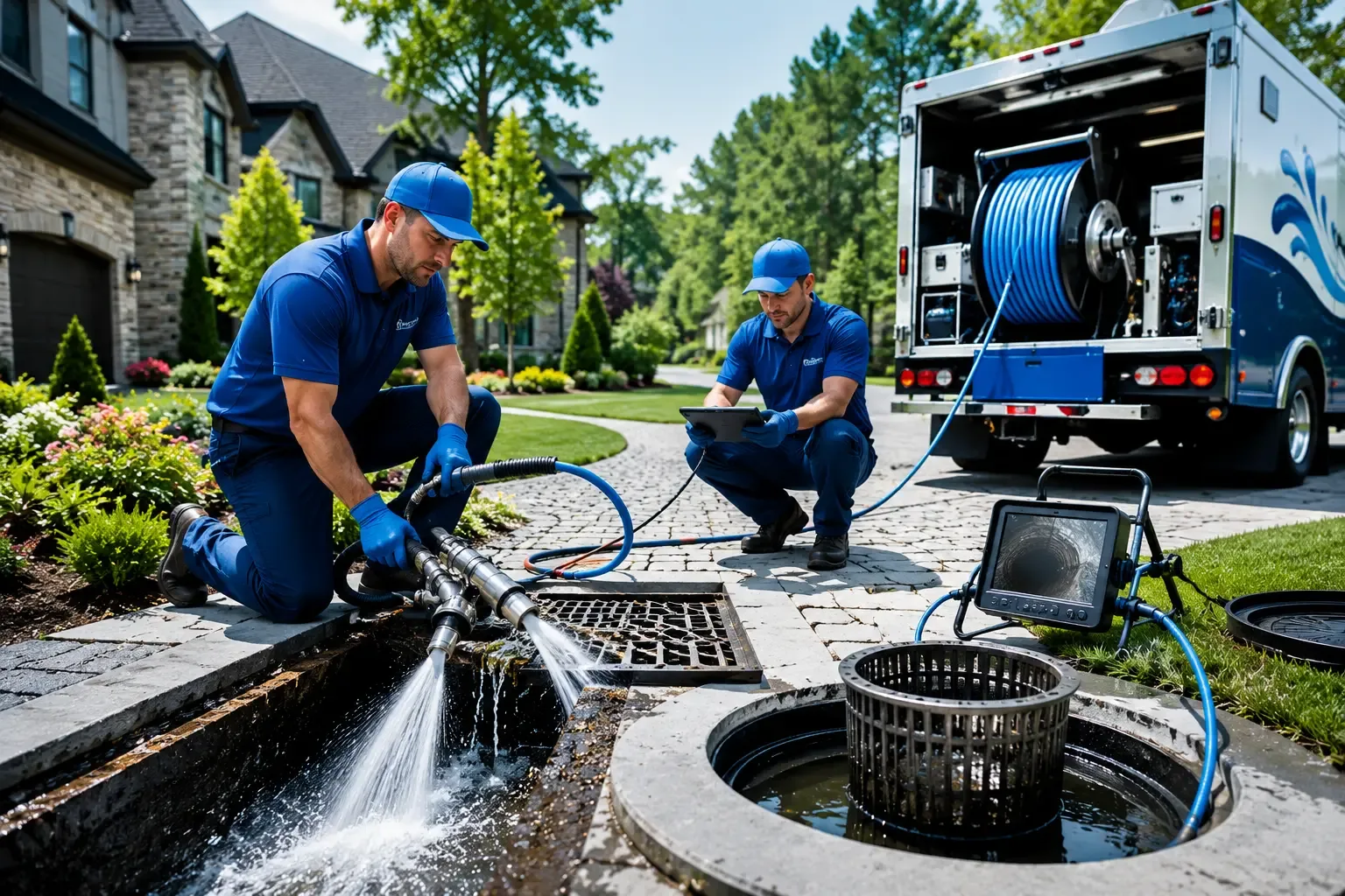 Local outdoor drain cleaning professionals in Odon, IN
